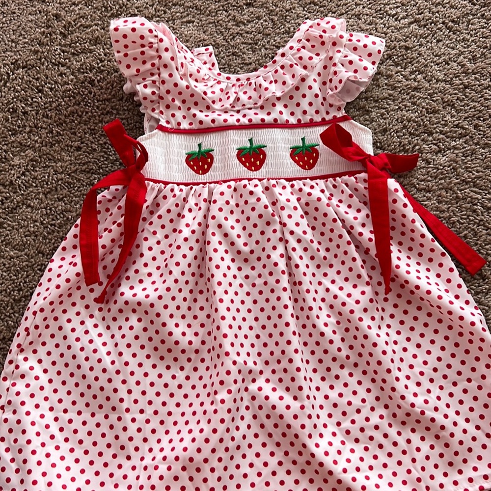 Strawberry smock